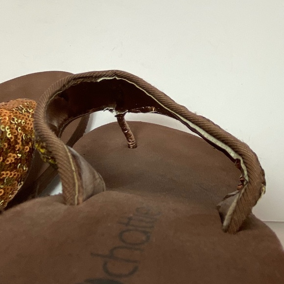 Sparkle Sequin Flip Flops Women's Size: 5/6 FREE w/bundle - Picture 11 of 11